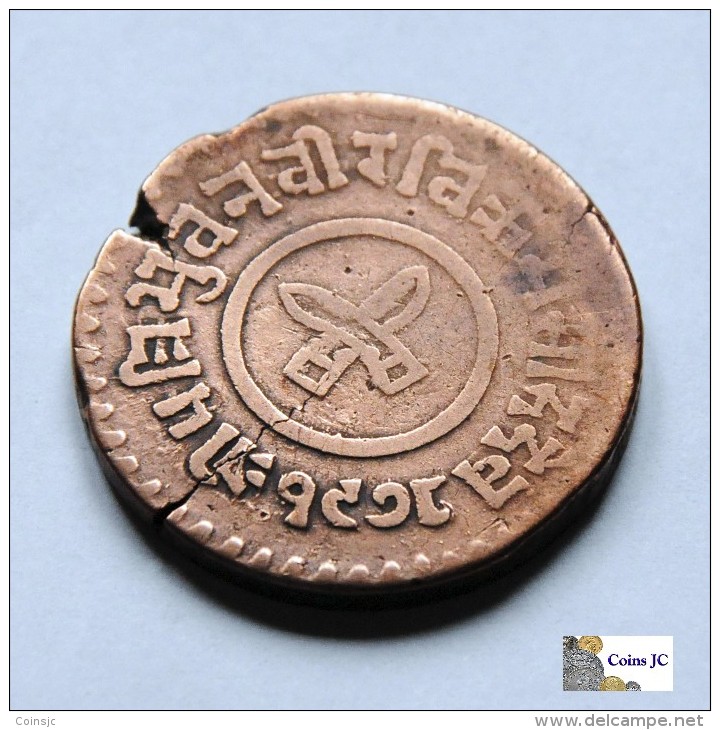 Nepal - 5 Paisa - 1919 - Népal