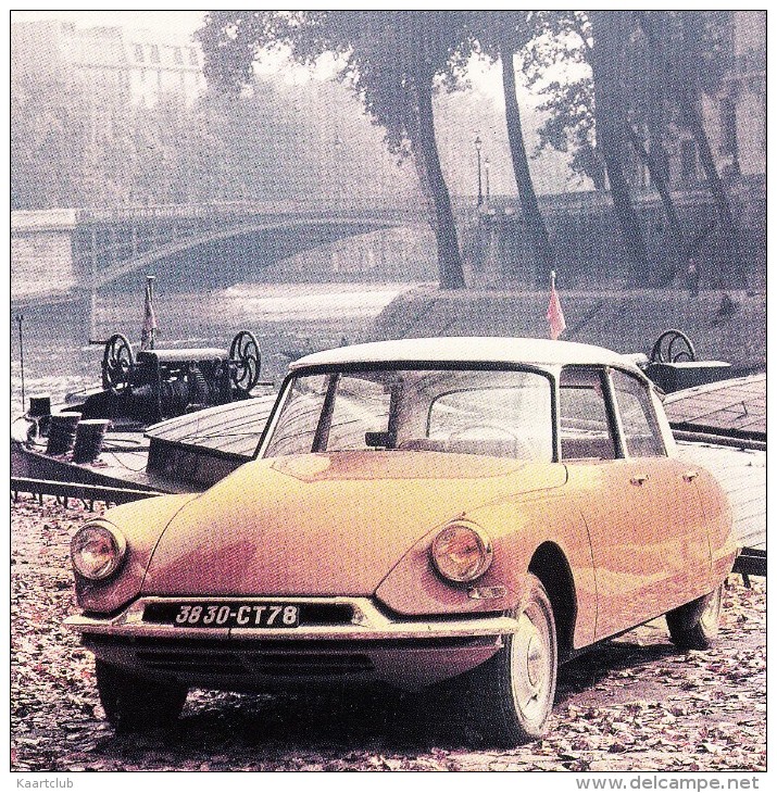 CITROËN ID 19 - La Seine, Paris  - ( 1994 Citroën Nederland Bv) - Voitures De Tourisme