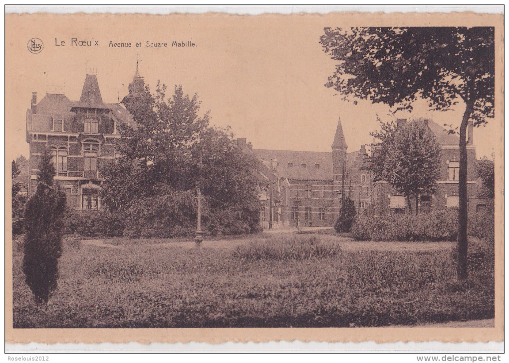 LE ROEULX : Avenue Et Square Mabille - Le Roeulx