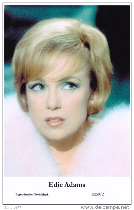 EDIE ADAMS - Film Star Pin Up - Publisher Swiftsure Postcards 2000 - Entertainers