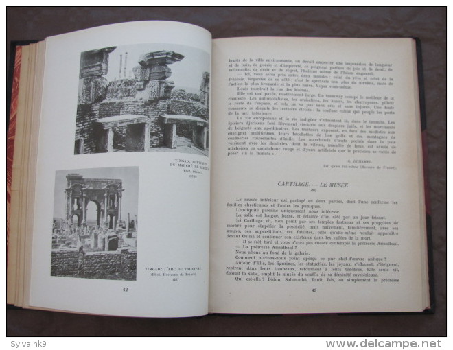 1938 PAGES AFRICAINES AFRIQUE DU NORD ALGER JEANNE SORREL ALGERIE CONSTANTINE TUNIS CARTHAGE TIMGAD RABAT SFAX FEZ - 1901-1940