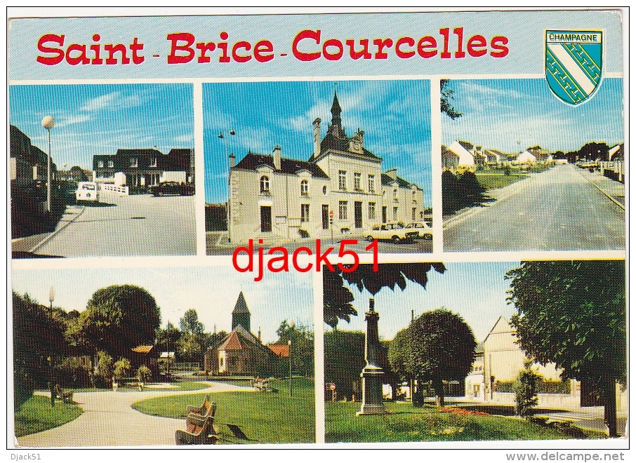 51 - Saint-Brice-Courcelles (Marne) - Multi-vues / 2 Scans - Autres & Non Classés