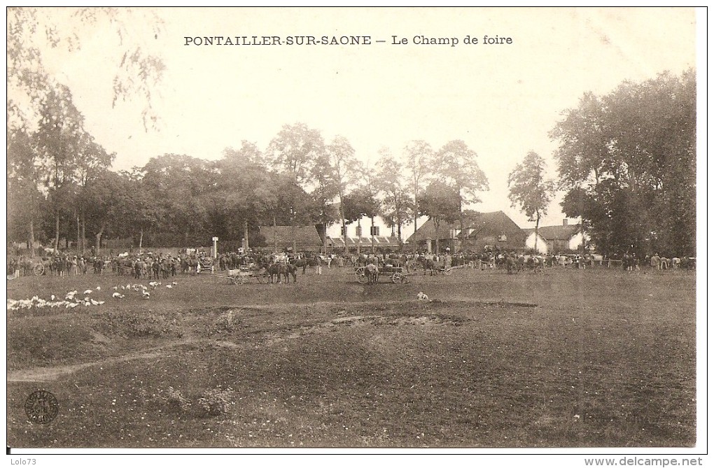 Pontailler-sur-Saône - Le Champ De Foire - Autres & Non Classés