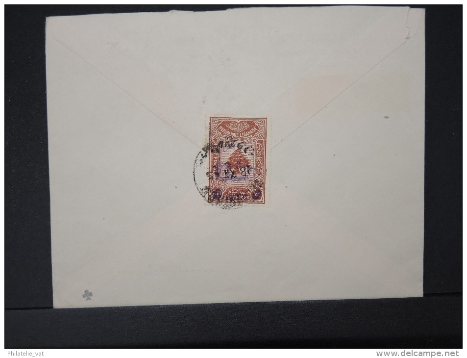 FRANCE-GRAND LIBAN- Enveloppe De Beyrouth Pour  Paris En 1945  Affranchissement Plaisant   A Voir    Lot P4984 - Storia Postale