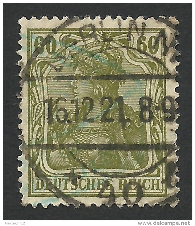 Germany, 60 Pf. 1920, Sc # 126, Mi # 147, Used, Berlin. - Used Stamps