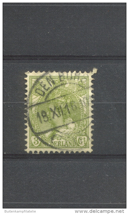 Langebalkstempel Den Burg (Texel) Op Nvph 57 - Used Stamps