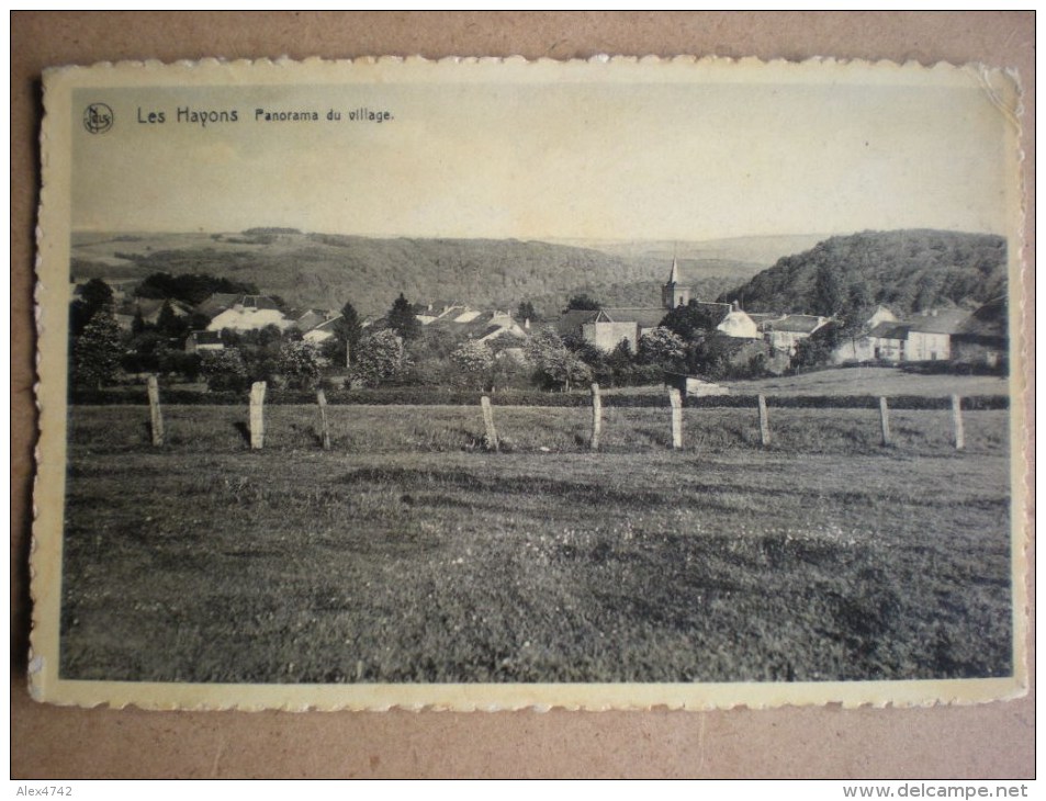 Les Hayons, Panorama Du Village, Edit. Vve Body  (A1) - Bouillon