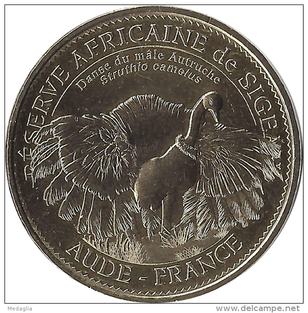 2015 MDP381 - SIGEAN - Reserve Africaine De Sigean 21 (L'autruche) / Monnaie De Paris - 2015