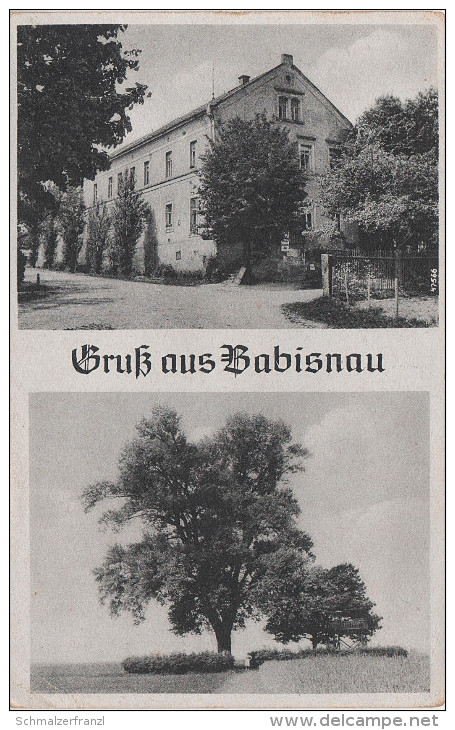 AK Babisnau Höhen Restaurant Kaffee Bei Dresden Bannewitz Kreischa Rippien Golberode Gaustritz Goppeln Sobrigau Brösgen - Bannewitz