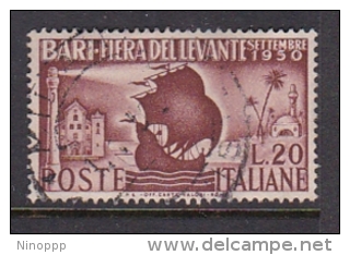 Italy 1950 Bari Fair Used - 1946-60: Used