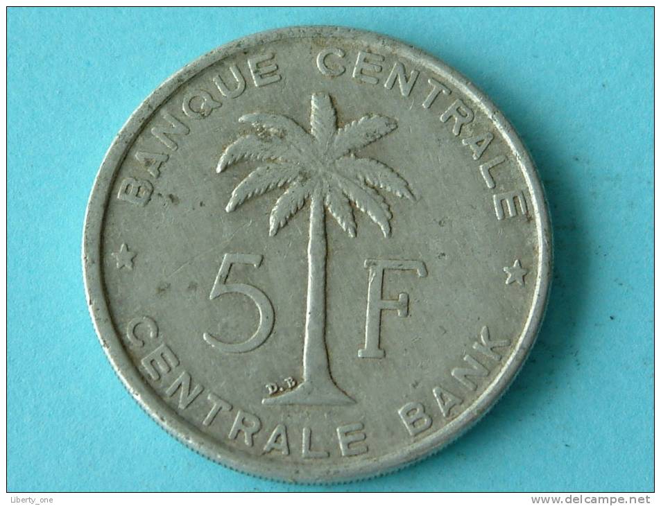 1956 - 5 FRANC / KM 3 ( Details Zie Foto ) ! - 1951-1960: Boudewijn I