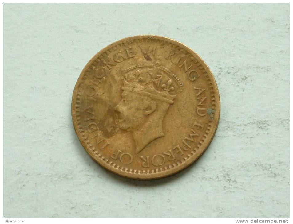 1943 - 25 CENT / KM 115 ( For Grade, Please See Photo ) ! - Sri Lanka