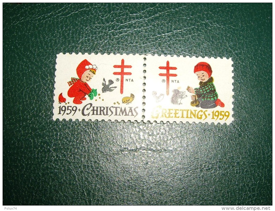 CHRISTMAS- GREETINGS   1959 NEUF** - Other & Unclassified