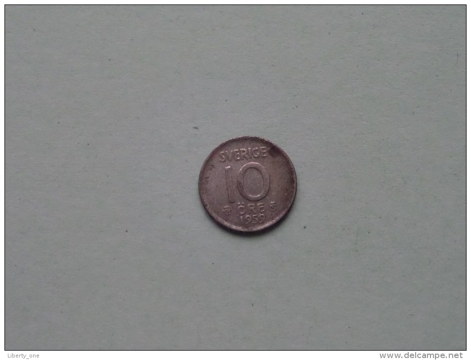 1959 TS - 10 Ore - KM 823 ( Uncleaned - For Grade, Please See Photo ) ! - Suède