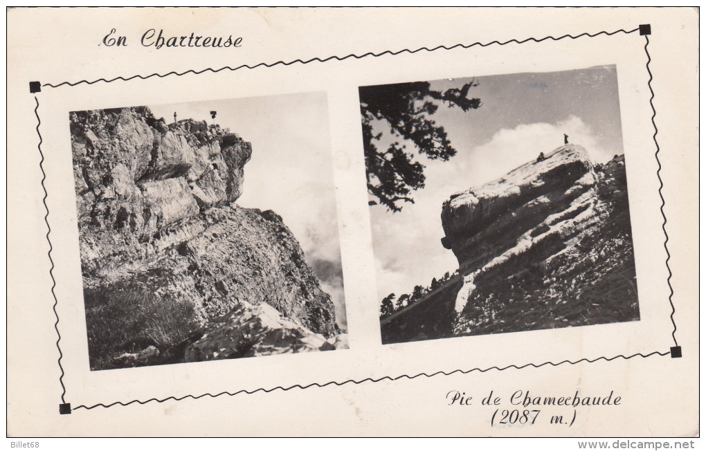 CPSM -  EN CHARTREUSE - PIC DE CHAMECHAUDE  - ISERE 38 - Chartreuse