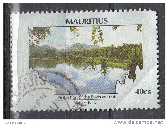 Mauritius, 1989/97 - 40c Environmental Protection - Nr.685 Usato° - Mauritius (1968-...)