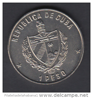 1989-MN-9  CUBA. 1989. 1$. 140 ANIV FERROCARRIL BARCELONA- MATARO. RAILROAD. TRAIN.  CU-NI. - Cuba