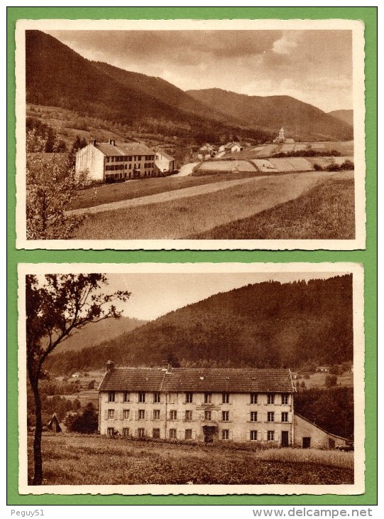 88. Luvigny. Lot De 4 Cartes. Bronfontaine. Colonie De Vacances De L' UCPMI- Hagondange - Autres & Non Classés