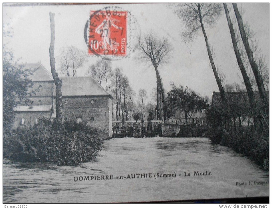 DOMPIERRE SUR AUTHIE LE MOULIN - Autres & Non Classés