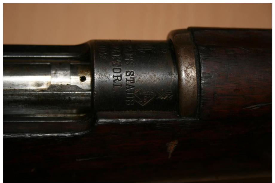 Cal Gustav Carabine le fusil suédois le modèle 1902 Original 6,5x55, 9mm Cartouches à blanc