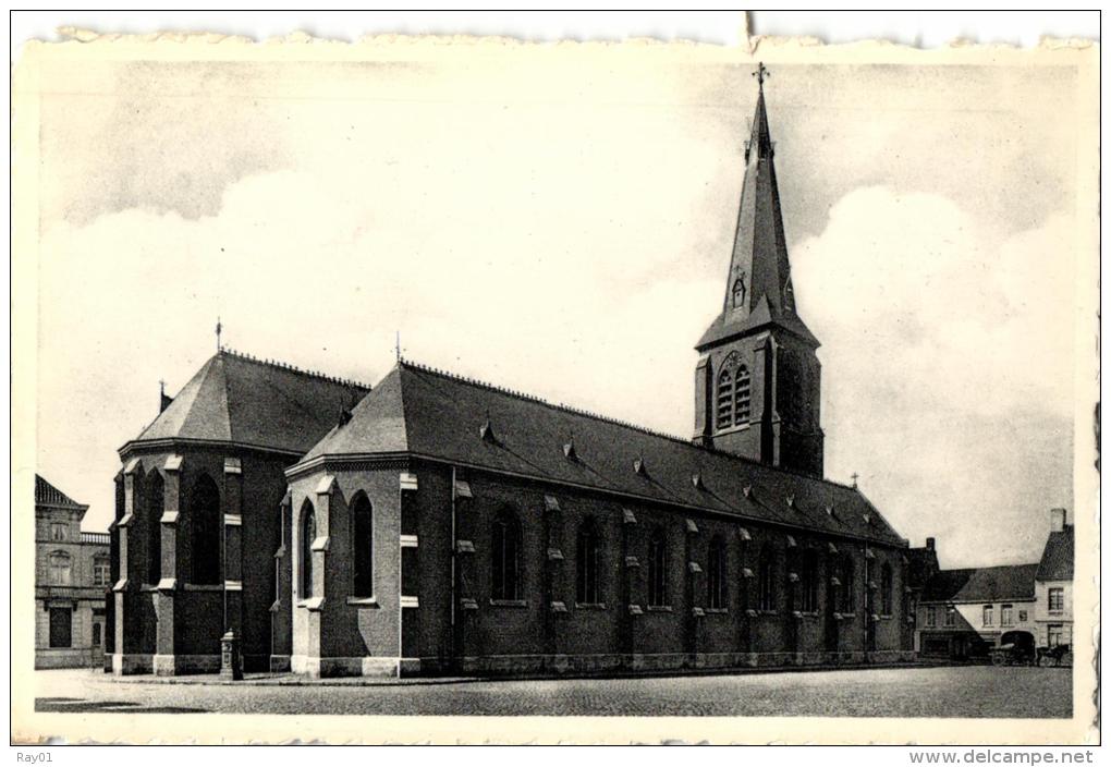 BELGIQUE - FLANDRE OCCIDENTALE - MEULEBEKE - Parochiekerk St Amand. - Meulebeke