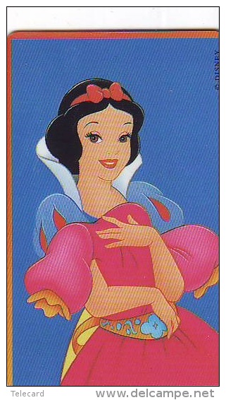 DISNEY  * Snow White &amp; The 7 Dwarfs * Télécarte  Les États-Unis (24) Phonecard USA  * Telefonkarte * - Disney