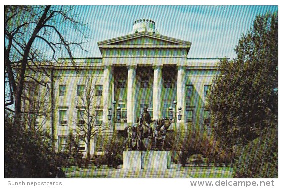 North Carolina State Capitol Building Looking From From New Bern Avenue Raleigh North Carolina - Raleigh