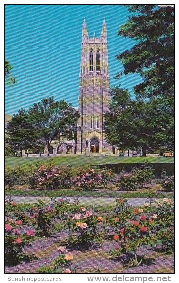 The Chapel Duke University Durham North Carolina 1963 - Durham