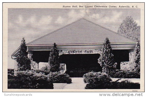 Huston Hall Ben Lippen Conference Center Asheville North Carolina 1964 - Asheville