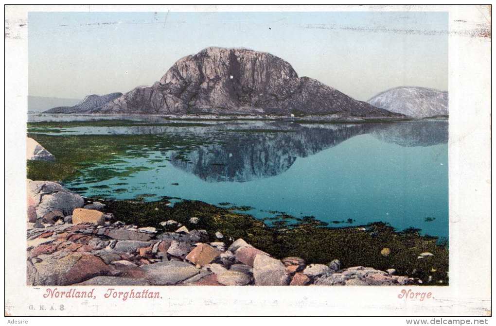 TORGHATTAN NORDLAND (Norwegen), Karte Um 1900 - Norwegen