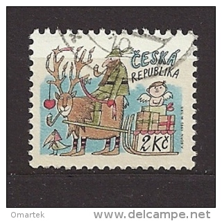 Czech Republic  Tschechische Republik  1993 Gest. Mi  28 Sc 2907 Christmas, Weihnachten. C.1 - Gebruikt