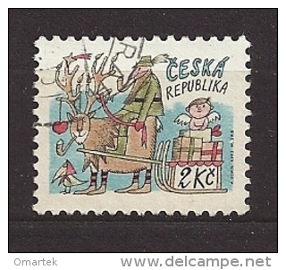 Czech Republic  Tschechische Republik  1993 Gest. Mi  28 Sc 2907 Christmas, Weihnachten. C.2 - Gebruikt