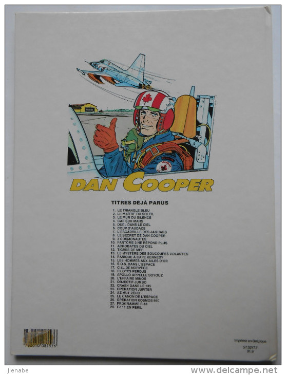 Dan Cooper N° 28 EO " F-111 " Par Weinberg - Dan Cooper