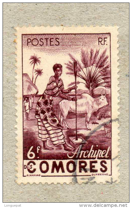 COMORES : Femme Indigène - - Used Stamps