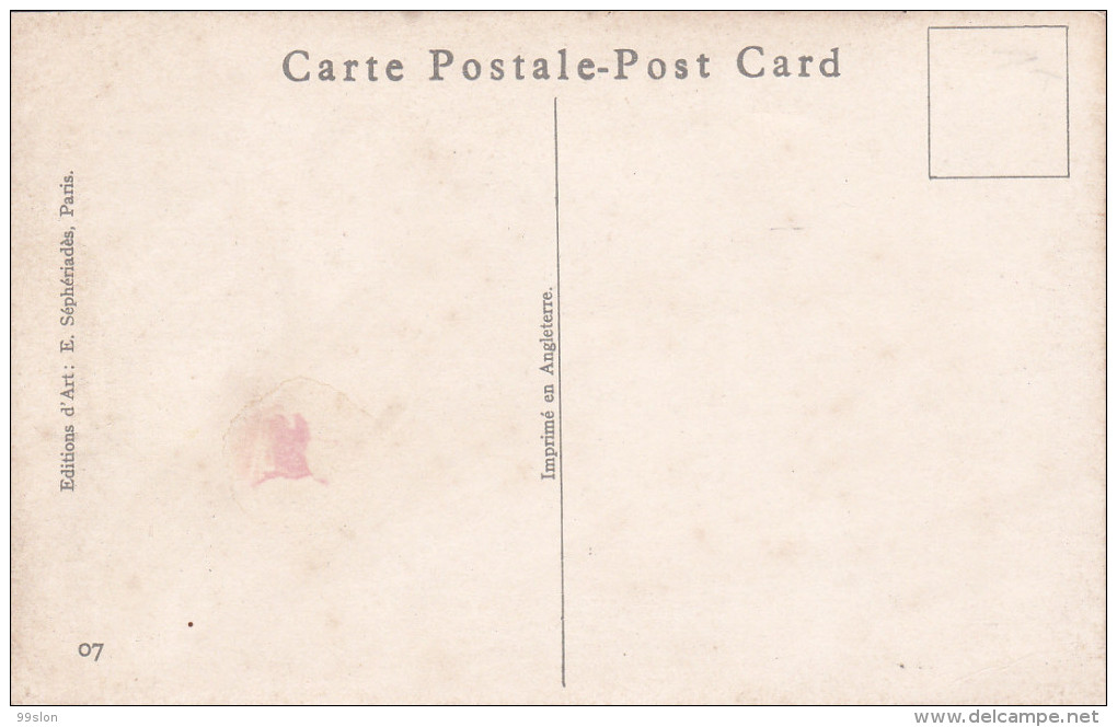 Carte De L´illustratrice  Anglaise Vera PATERSON - Paterson