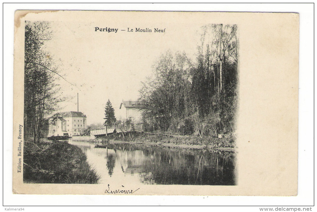 VAL DE MARNE  /  PERIGNY  /  LE  MOULIN  NEUF  /  Edit.  BAILLON , Brunoy - Perigny