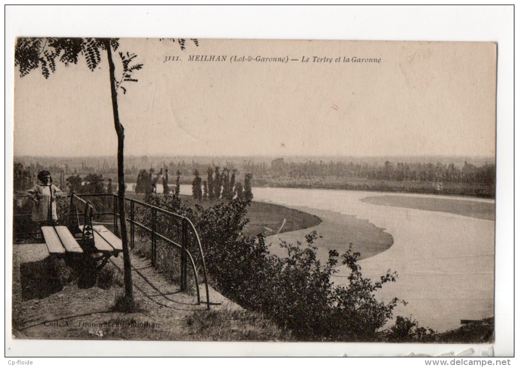 47 - MEILHAN . LE TERTRE ET LA GARONNE - Réf. N°9237 - - Meilhan Sur Garonne