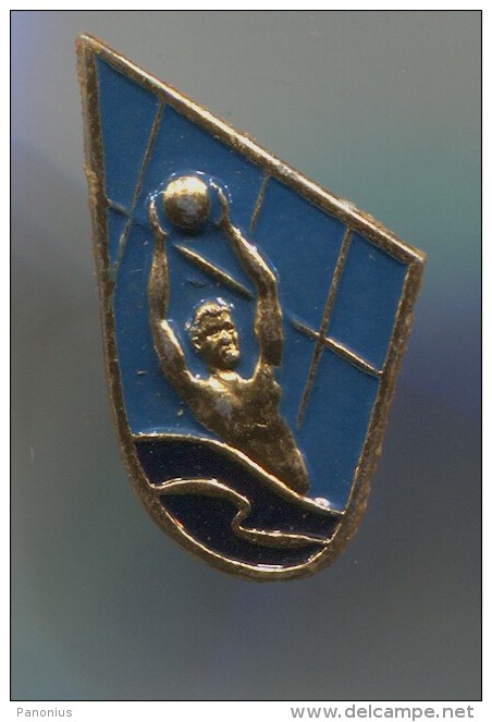 Water Polo, Pallanuoto, Swimming - Russian Vintage Pin Badge - Water Polo