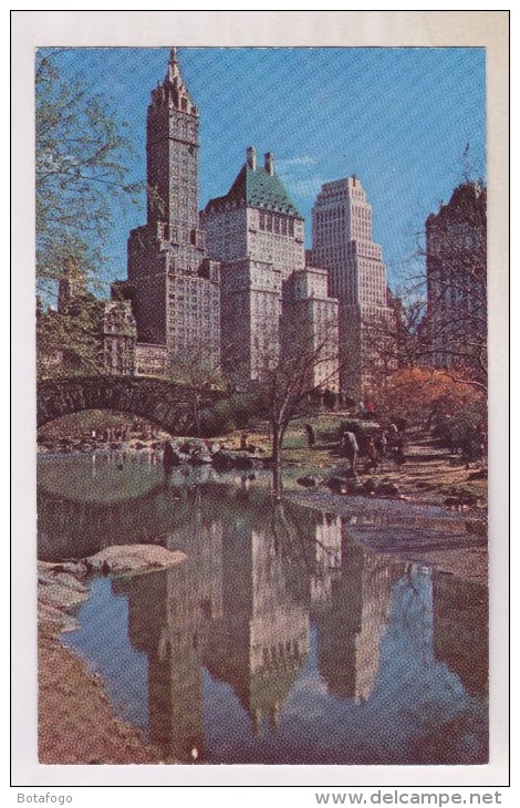 CPM NEW YORK , FIFTH AV, HOTELS  FROM CENTRAL PARK - Central Park