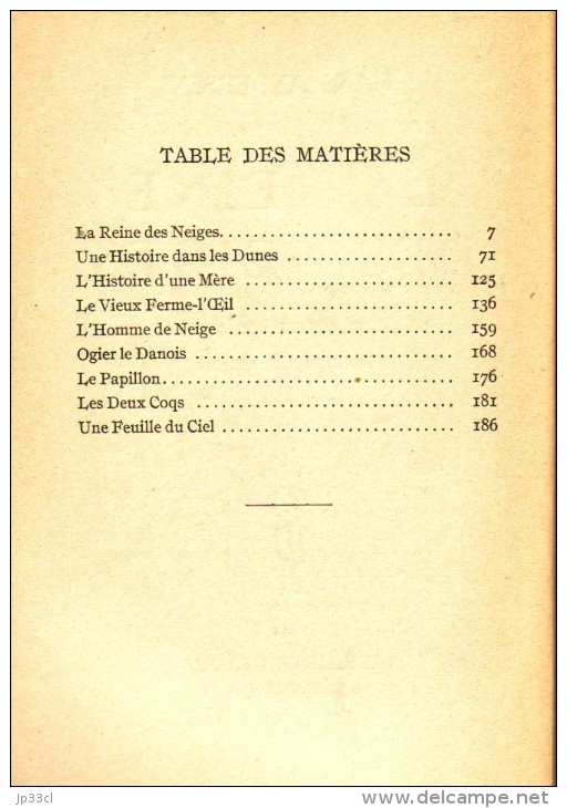 La Reine Des Neiges Et Autres Contes, Par Andersen Bibliothèque Précieuse, 1955, 190 Pages - Bibliothèque Précieuse