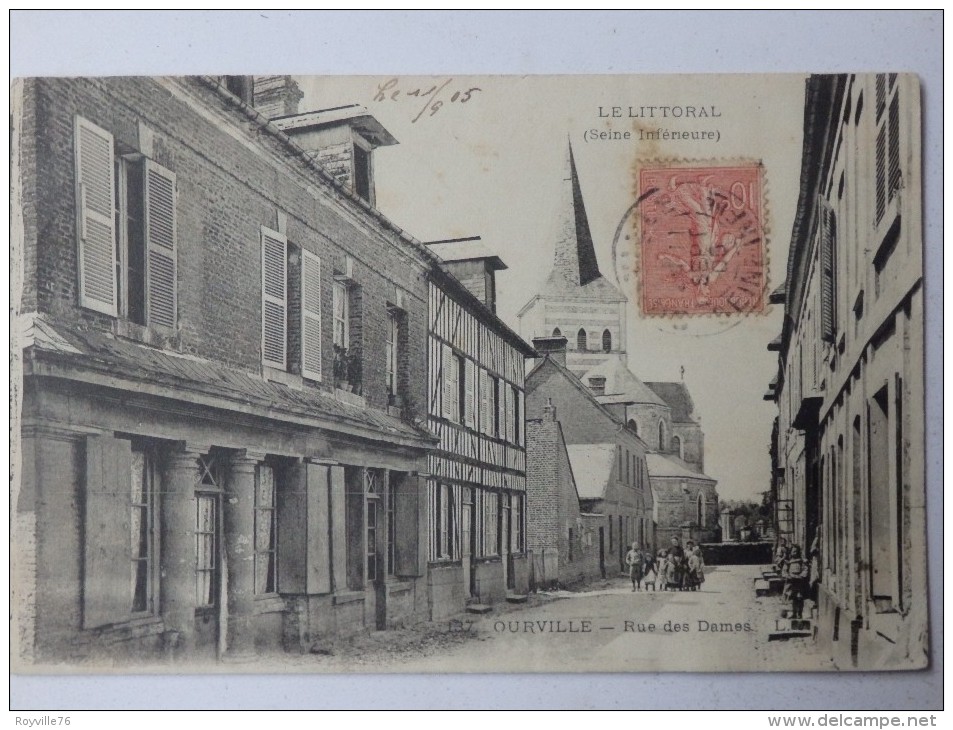 Ourville, Rue Des Dames. - Ourville En Caux