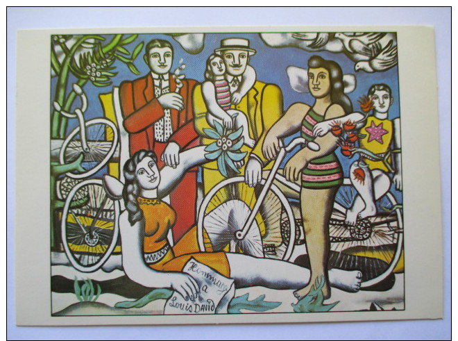 Fernand LEGER  Les Loisirs - Peintures & Tableaux