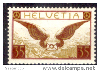 Svizzera-261 - 1929 - Unificato: N. A13a (+) MLH - Privo Di Difetti Occulti. - Neufs