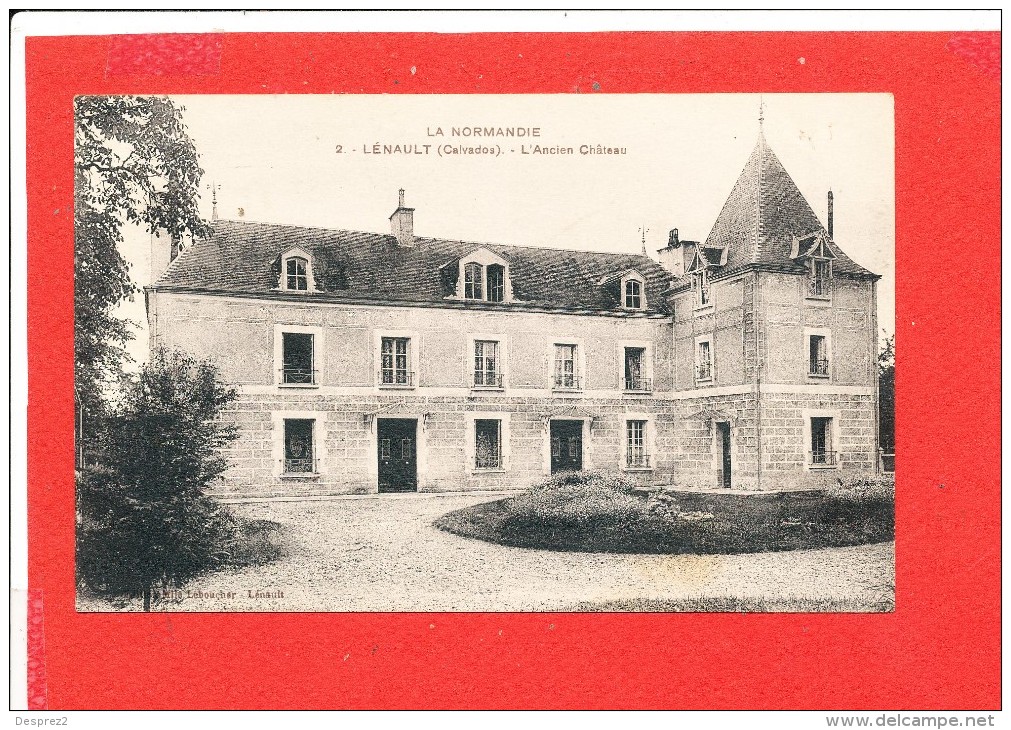 14 LENAULT Cpa L ' Ancien Chateau         2 Leboucher - Sonstige & Ohne Zuordnung