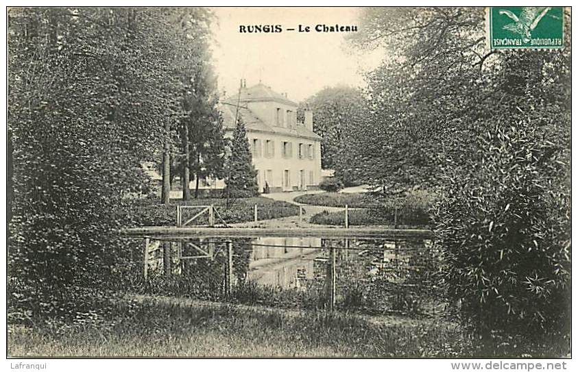 Val De Marne -ref 324- Rungis - Le Chateau   - Carte Bon Etat  - - Rungis