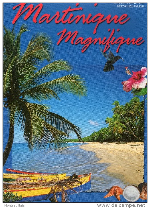 MARTINIQUE Magnifique, 48 Pages, Papier Glacé, Nombreuses Superbes  Photos, Français/anglais, édit. LAUMA - Outre-Mer