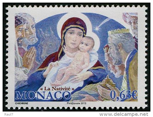 MONACO - 2013 - Noël 2014, La Nativité   - 1v Neufs // Mnh - Unused Stamps