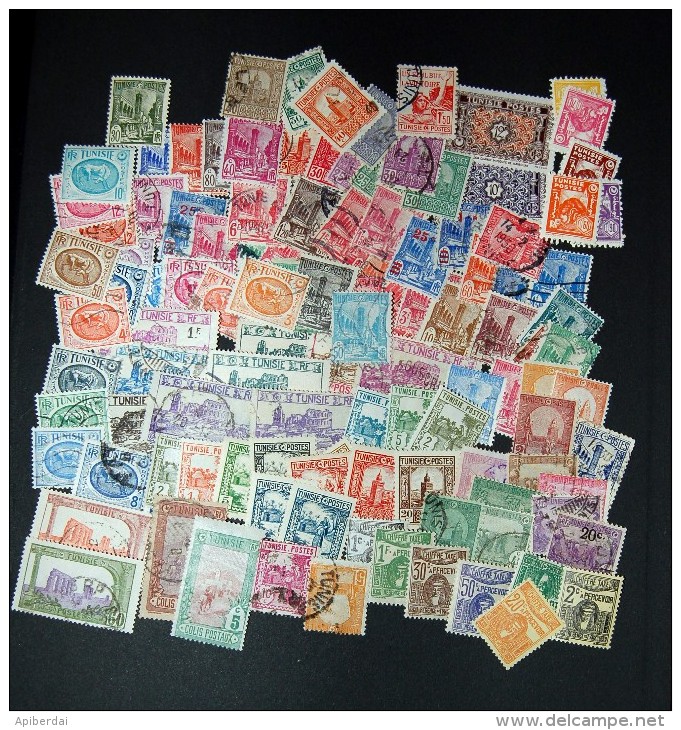 TUNISIE - Vrac Semi-moderne 118 Timbres - Lots & Kiloware (mixtures) - Max. 999 Stamps