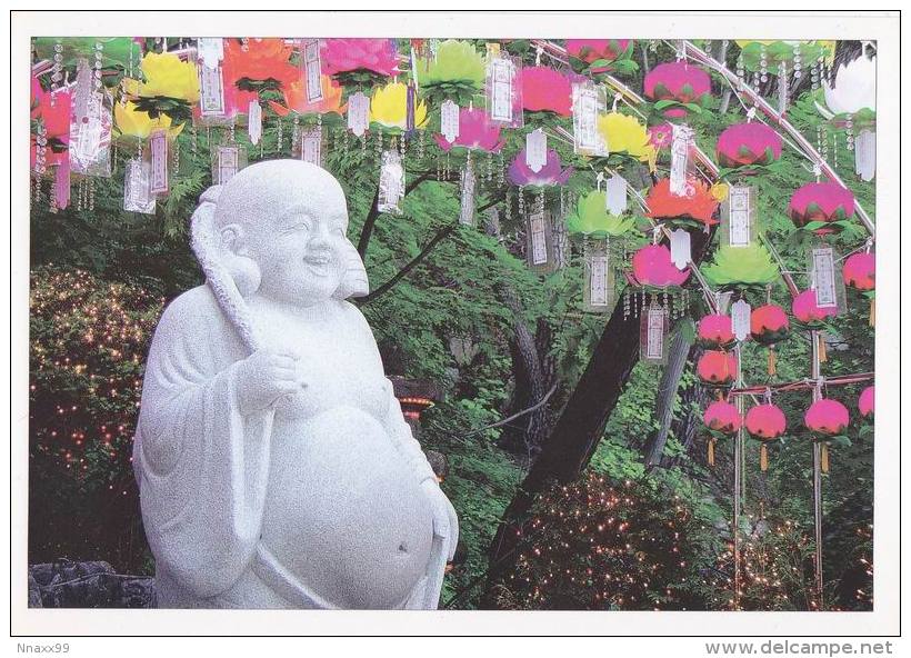 Korea - The Buddhist Priest With Big Bag, Dosun Temple, Seoul - B - Corée Du Sud