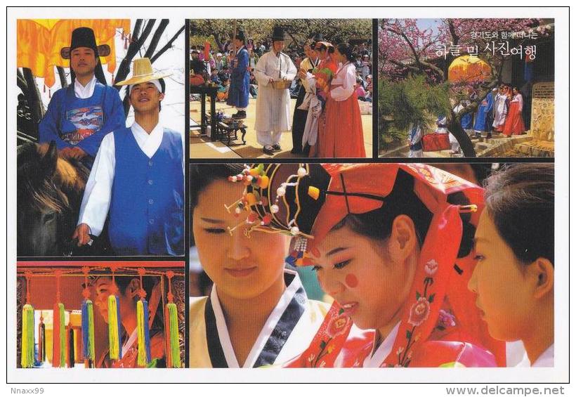 Korea - Traditional Wedding Ceremony In Korean Folk Village, Yongin-shi Of Gyeonggi-do - A - Corée Du Sud